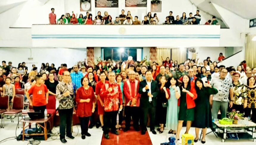 Gereja Segala Bangsa (Gesba) Pusat Makassar, (20/12/2024).