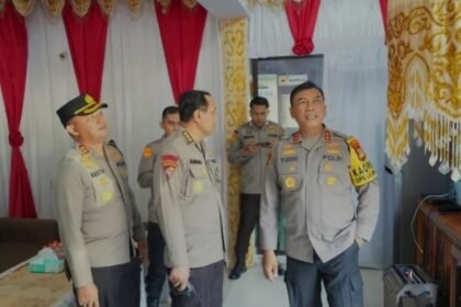 Kapolda Sulsel tinjau Posko Operasi Lilin 2024.