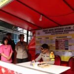 Kapolres Pelabuhan Makassar kunjungi Pos Pengamanan dan Pos Pelayanan, (29/12/2024).