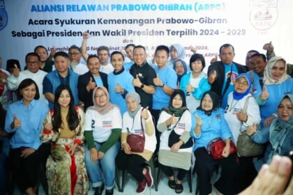 ARPG usulkan 22 ketua umum dan Aktivis Relawan Prabowo Gibran sebagai calon komisaris BUMN dan tenaga ahli/staf khusus.
