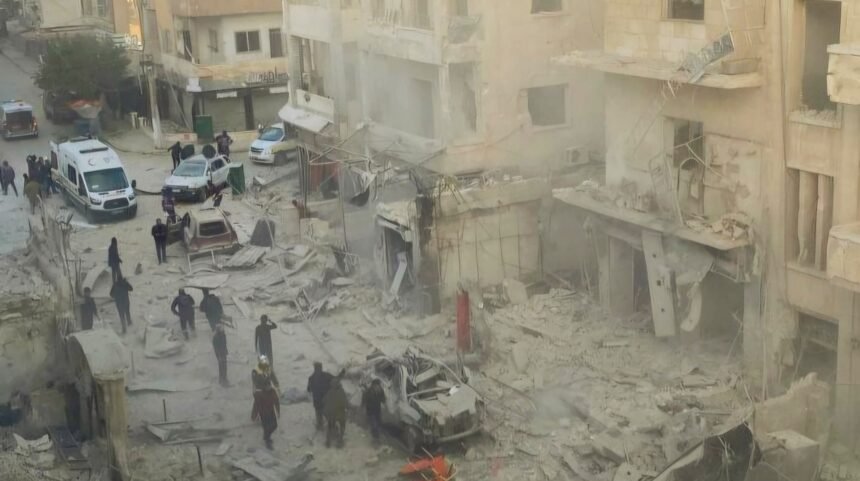 Situasi di Idlib, Suriah, (2/12/2024). (pp/ho)
