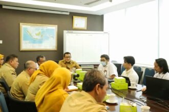 Sinergi antara Badan Informasi Geospasial dan Kemendagri dalam memastikan kepastian hukum batas wilayah, (9/12/2024). (dok. kemendagri/ho)