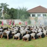 Ratusan personel Polres Metro Tangerang Kota naik pangkat yang digelar pada Selasa (31/12/2024) di Lapangan Mapolres, Jalan Perintis Kemerdekaan, Kelurahan Babakan, Kecamatan Tangerang, Kota Tangerang, Banten.