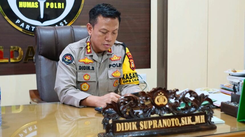 Kabid Humas Polda Sulsel, Kombes Pol. Didik Supranoto, S.I.K., M.H.