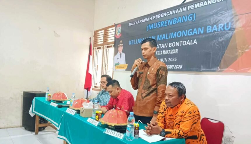 Malimongan Baru dorong partisipasi dan pembangunan berkelanjutan dalam Musrenbang 2025, (9/1/2025). (foto: mediapesan/paul)