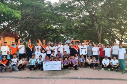 DPD Wahdah Islamiyah Bulukumba gelar jalan sehat semarak Mukerda XVI, (12/1/2025). 
