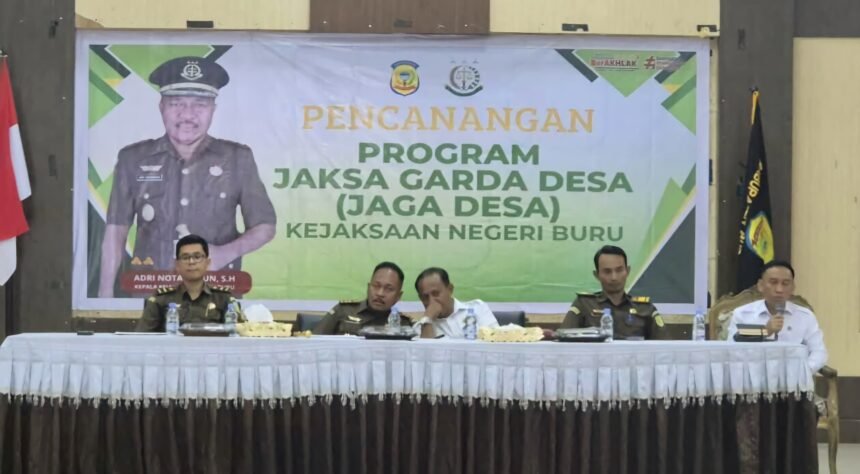 Kejari Buru Canangkan Program Jaga Desa, (22/1/2025). (K-50/HO)