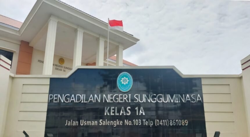 PN Sungguminasa vonis pelaku pelanggaran perlindungan anak, Januari 2025. (R35)