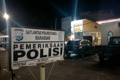 Kepolisian Sektor Tallo menggelar Operasi Cipta Kondisi, (25/1/2025).