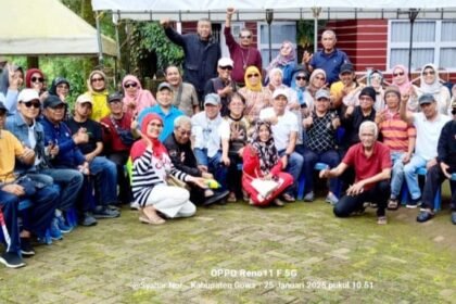 Ratusan Alumni SMANSA Makassar Angkatan 82 Bersilaturahmi di Malino, Sabtu hingga Minggu (25–26/1/2025). (jw/ho)