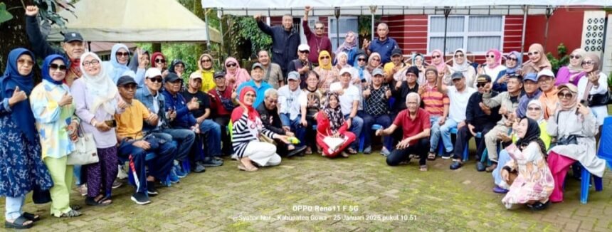 Ratusan Alumni SMANSA Makassar Angkatan 82 Bersilaturahmi di Malino, Sabtu hingga Minggu (25–26/1/2025). (jw/ho)
