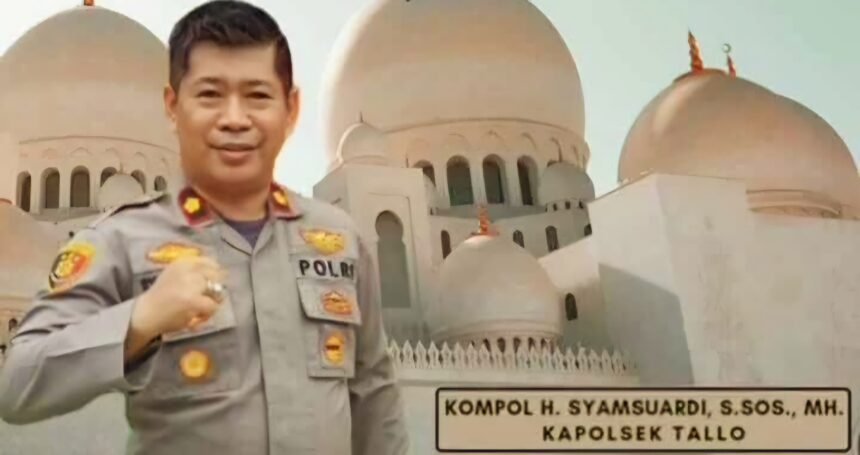 Polsek Tallo Makassar.
