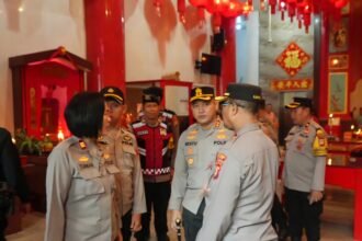 Polres Pelabuhan Makassar dan pengamanan jelang Imlek 2576.