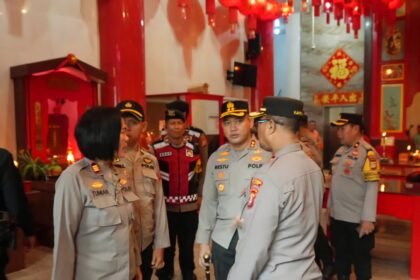 Polres Pelabuhan Makassar dan pengamanan jelang Imlek 2576.