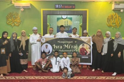 Remaja Masjid Baburroyyan menggelar kegiatan keagamaan, (29/1/2025).