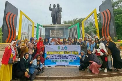 Rombongan pendidik PAUD dari Penajam Paser Utara menuju Makassar, (31/1/2025).