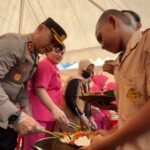 Polres Pelabuhan Makassar menunjukkan komitmen melalui program Makan Bergizi Gratis (MBG), (30/1/2025).