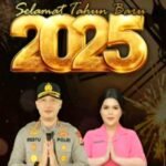 Kapolres Pelabuhan Makassar, AKBP Restu Wijayanto, S.I.K., bersama Ketua Bhayangkari Cabang Pelabuhan, Ny. Ruthi Restu.