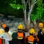 Tiga mahasiswa Unhas terseret arus di Bislab, Pattunuang Maros, Kamis (23/1/2025).