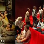 Pramono Anung bersama istri, Endang Nugrahani, dan anaknya, Hanifa Fadhila Pramono saat nonton "1 Kakak 7 Ponakan" di Kemang Village XXI, Lippo Mall Kemang, Jakarta Selatan, Rabu (12/2/2025).
