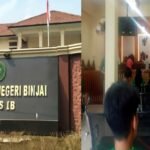 Sidang Praperadilan Kyai Muhammad Amar di PN Binjai Memanas,(13/2/2025). (rz)