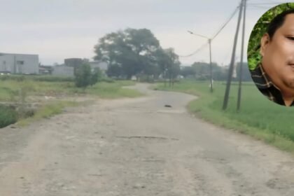Jalan rusak 9 tahun, warga Kampung Summanna berharap adanya perbaikan ke Pemkot Makassar, (17/2/2025), Kolase: Tim canvaser Kelurahan Barombong, Arman . (HO/R35)