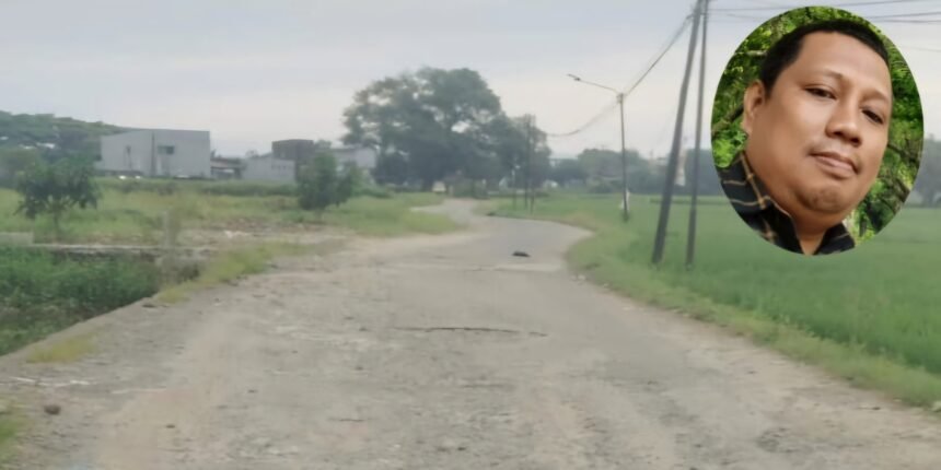 Jalan rusak 9 tahun, warga Kampung Summanna berharap adanya perbaikan ke Pemkot Makassar, (17/2/2025), Kolase: Tim canvaser Kelurahan Barombong, Arman . (HO/R35)