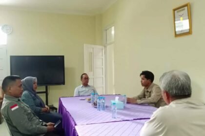Ketua PWI Enrekang silaturahmi dan penjajakan kerjasama dengan UNIMEN, (30/1/2025).