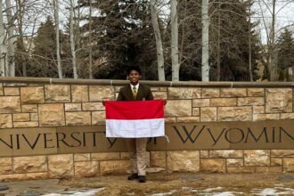 Foto: M. Akmal Fauzan Alfikry Adwi, mahasiswa Program Studi D4 Destinasi Pariwisata Politeknik Pariwisata (Poltekpar) Makassar di Amerika Serikat, (5/2/2025).