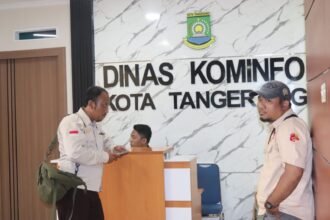 Diskominfo Kota Tangerang, Kamis (6/2/2025), konfirmasi sulit didapat? (dok.gwi-tangerang/ho)