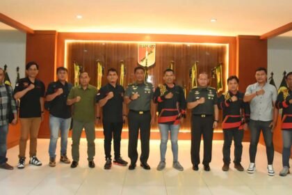 LSM GTI sambangi markas Kodam XIII/Merdeka, (6/2/2025).
