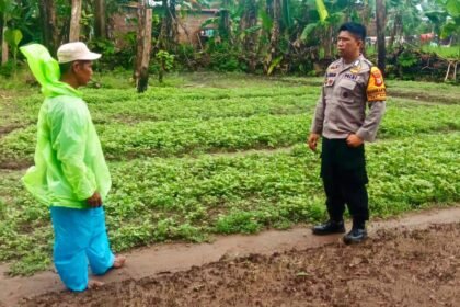 Bhabinkamtibmas Takalar ajak warga manfaatkan pekarangan, (10/2/2025).