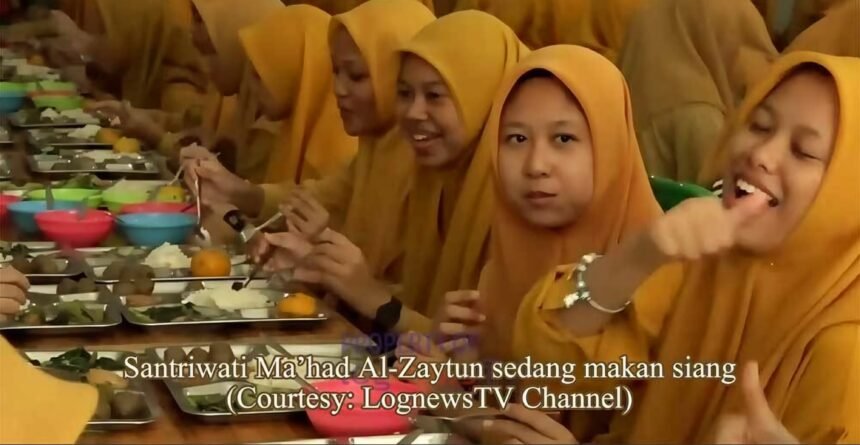 Dapur Al-Zaytun jadi contoh ideal, boleh jadi model nasional untuk Makanan Bergizi Gratis (MBG). (@LognewsTV/HO)