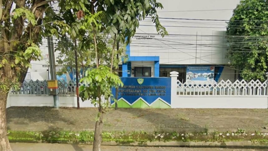 Rehabilitasi Perpustakaan Kabupaten Maros tuai sorotan, (11/2/2025). 