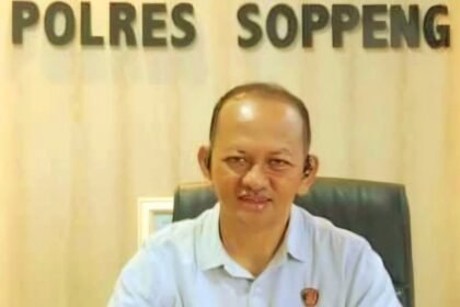 Kasat Reskrim Polres Soppeng, AKP Nurman Matasa, SH, MH.
