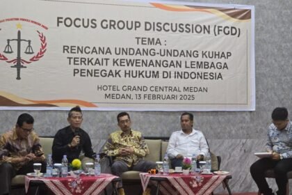 Focus Group Discussion (FGD) untuk mengkaji lebih dalam dampak RUU KUHAP, (13/2/2025). (rz)