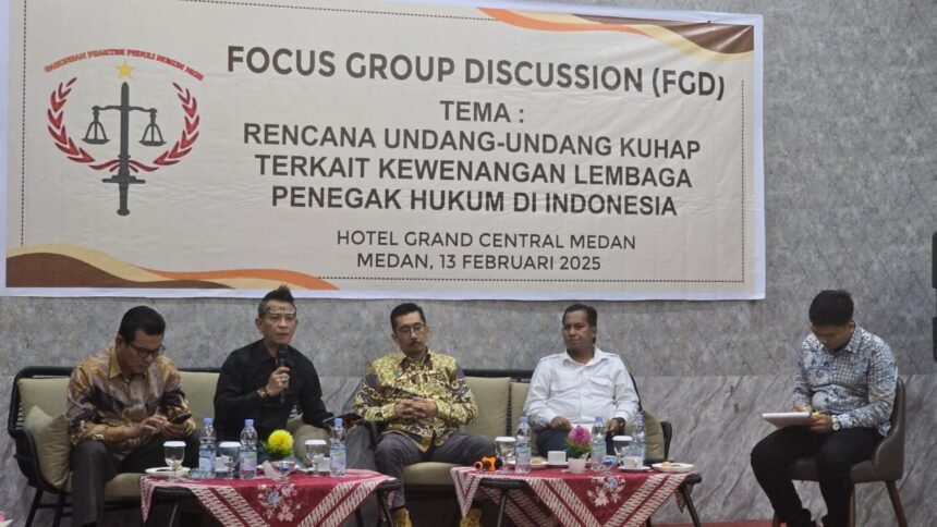 Focus Group Discussion (FGD) untuk mengkaji lebih dalam dampak RUU KUHAP, (13/2/2025). (rz)