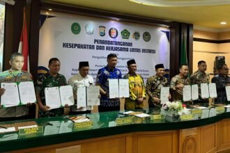 Memorandum of Understanding (MoU) antara Pengadilan Agama Sungguminasa dan beberapa instansi pemerintah, (14/2/2025).