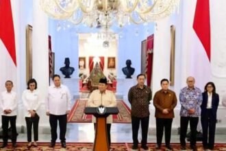Prabowo mengumumkan strategi ekonomi baru untuk dorong daya beli dan investasi. (BPMI Setpres/HO)
