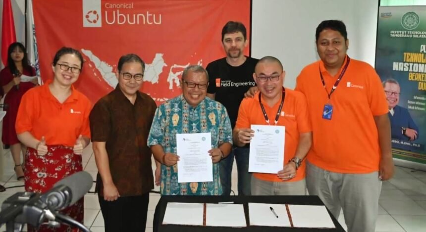 Kolaborasi ITTS, Sivali, dan Canonical dorong pengembangan SDM cloud computing berbasis open source, (18/2/2025).