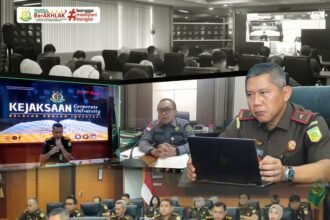 Kejati Jatim perkuat peran intelijen melalui kegiatan bimtek, (19/2/2025).