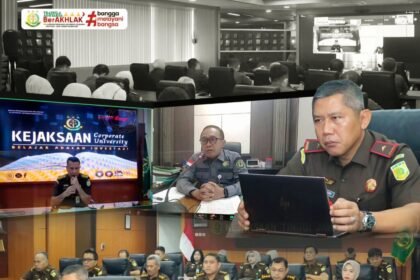 Kejati Jatim perkuat peran intelijen melalui kegiatan bimtek, (19/2/2025).
