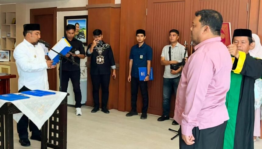 Pemberhentian Sekda Aceh Besar sesuai mekanisme dan peraturan. (alp/ho)