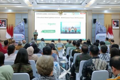 Acara Kick-Off Indonesia 4.0 di Ruang Garuda, Gedung Kementerian Perindustrian RI.