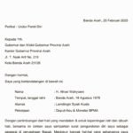 Surat pengunduran diri Deputi BPMA beredar di media sosial, (25/2/2025). (alp/ho)