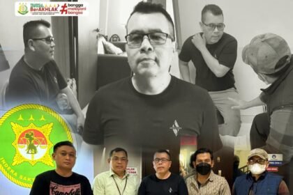 Tim Gabungan Satgas Siri berhasil menangkap buronan Kejaksaan Negeri Surabaya, 25 Februari 2025, sekitar pukul 13.40 WIB, di kawasan Galaxy Bumi Permai, Sukolilo, Surabaya, Jawa Timur.