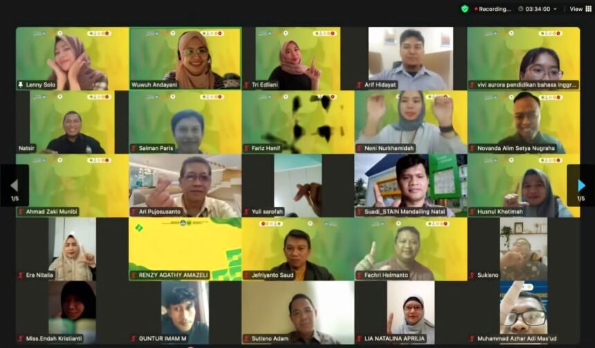 Linguistik Terapan UNJ siap hadapi era AI melalui webinar AlphaByte.