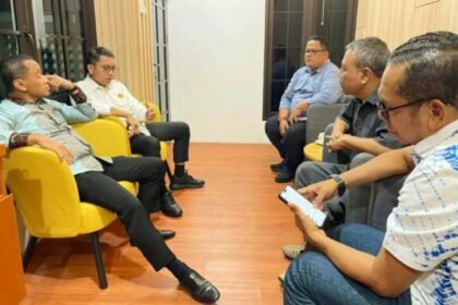 Dinamika di Badan Pengelolaan Migas Aceh (BPMA): Pertemuan sejumlah tokoh dengan Menteri Energi dan Sumber Daya Mineral (ESDM) Bahlil Lahadalia.