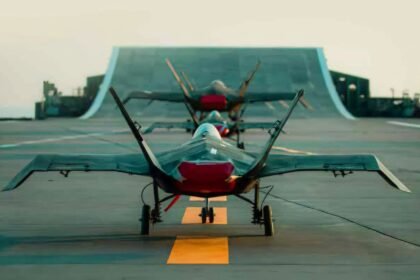 Kapal induk drone shahid bagheri perkuat armada IRGC. (tasnim/ho)