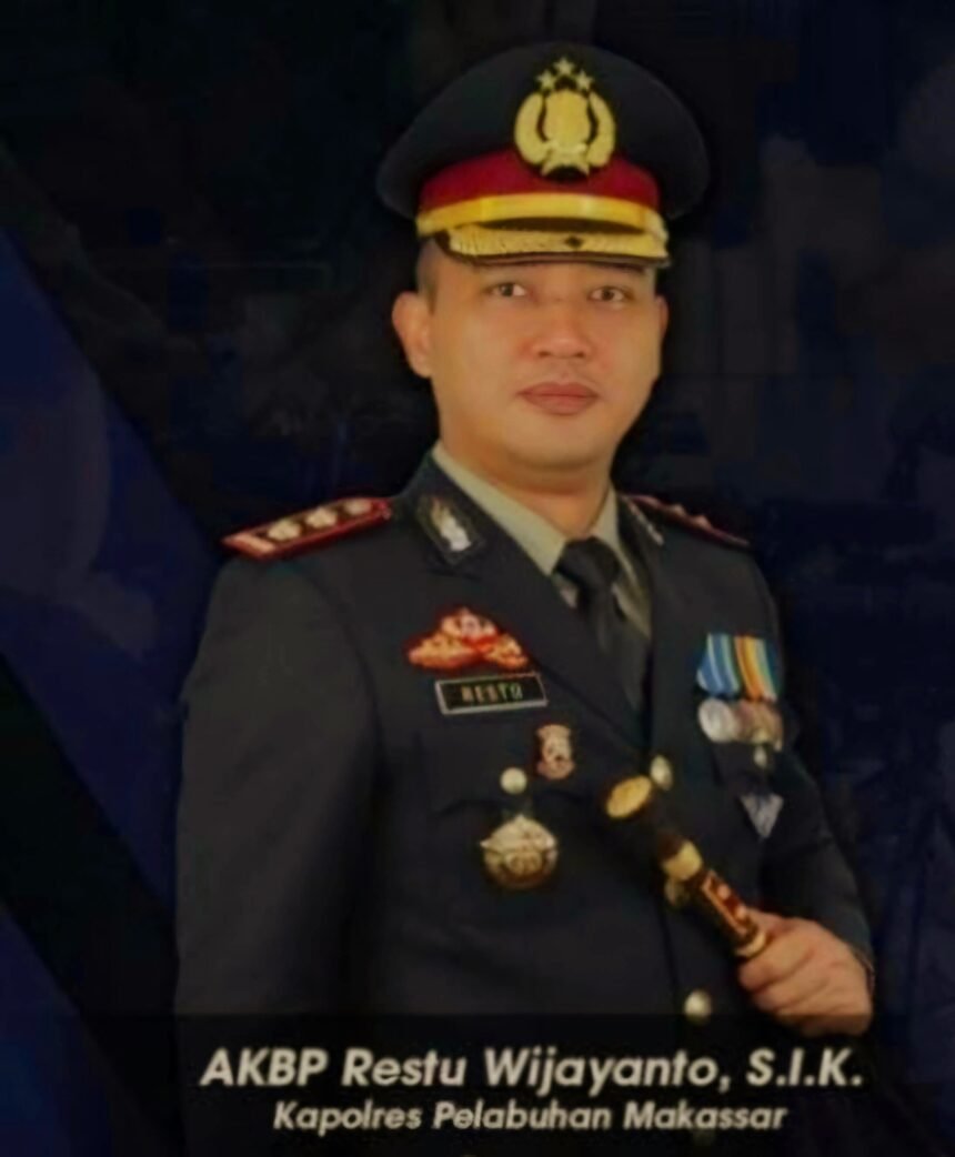 Kapolres Pelabuhan Makassar, (9/2/2025).